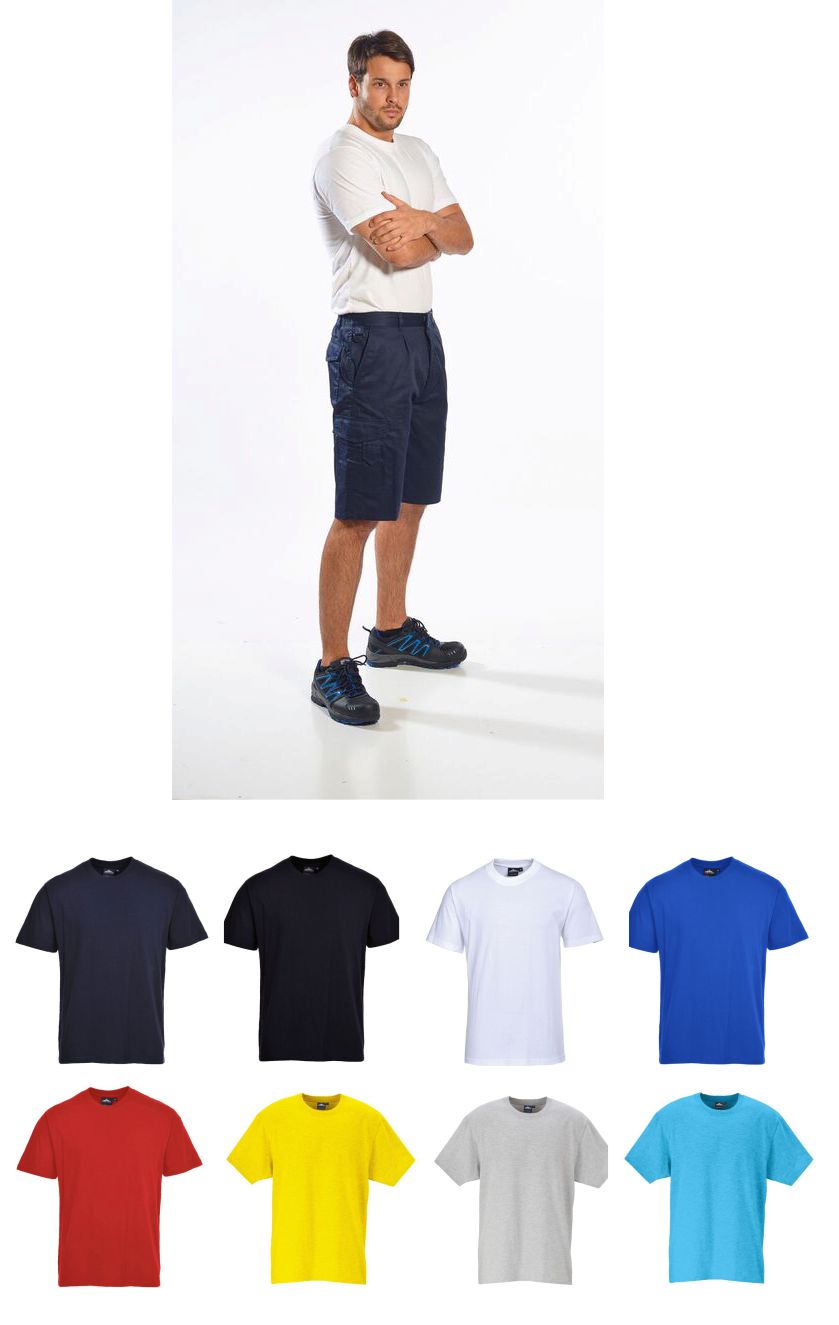 B195 Portwest Turin Premium Tee Shirt  B195 Portwest Turin Premium Tee Shirt